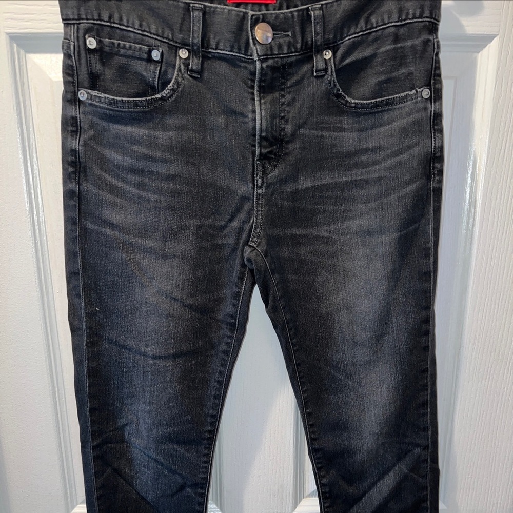 RED CARD Mid-Rise Straight Leg Black Jeans Size 26